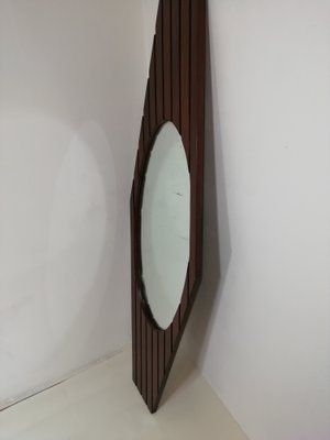 Mid-Century Wooden Mirror, Italy-HNE-1166291