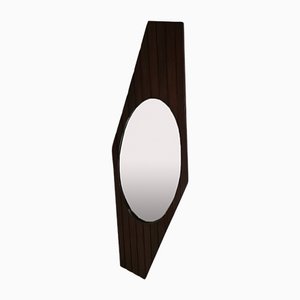 Mid-Century Wooden Mirror, Italy-HNE-1166291