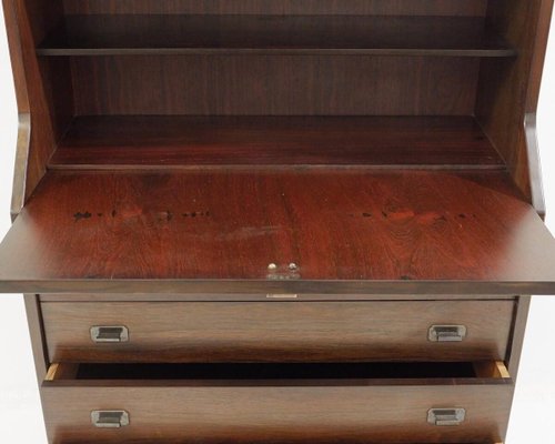 Mid-Century Wooden Secretaire, Italy, 1970s-FGA-1002380