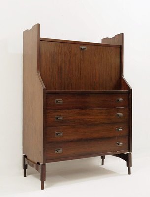 Mid-Century Wooden Secretaire, Italy, 1970s-FGA-1002380