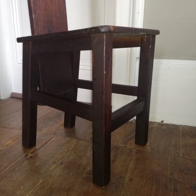 Mid-Century Wooden Side Chair, 1950s-NTQ-576333