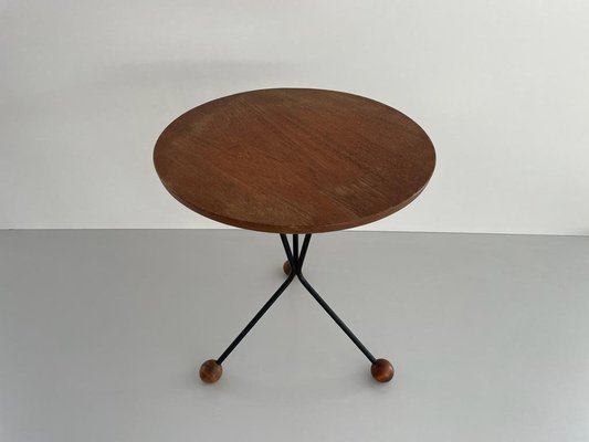 Mid-Century Wooden Side Table by Albert Larsson for Alberts Tibro, Sweden, 1960s-RDS-1738284