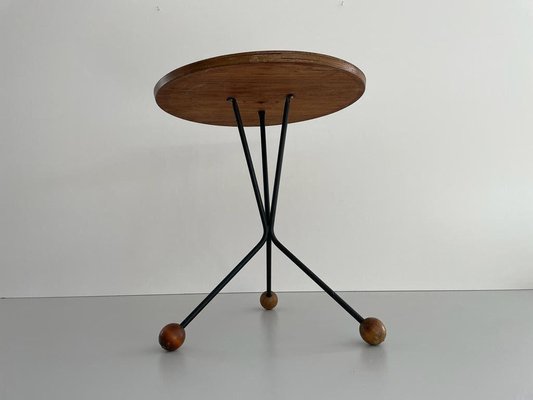 Mid-Century Wooden Side Table by Albert Larsson for Alberts Tibro, Sweden, 1960s-RDS-1738284