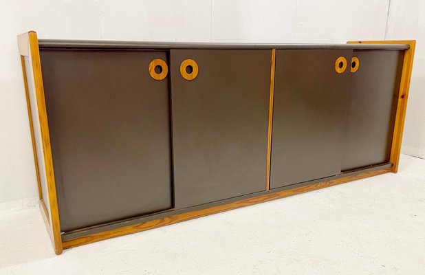 Mid-Century Wooden Sideboard, Italy, 1970s-FGA-992390