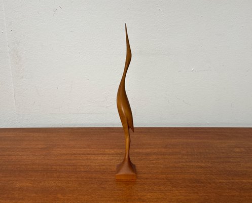 Mid-Century Wooden Teak Bird, 1960s-UAH-2020669