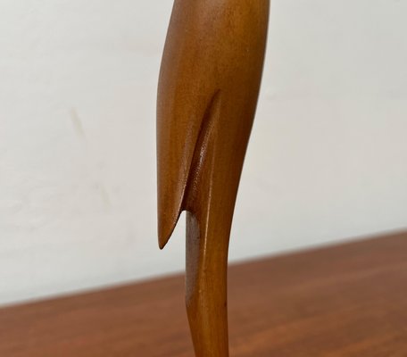 Mid-Century Wooden Teak Bird, 1960s-UAH-2020669