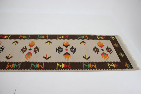 Mid-Century Wool Kilim Rug, 1960s-TZ-919102