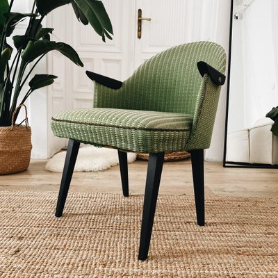 Mid-Century Woolen 'Swallow' Armchair, 1950s-KND-899113