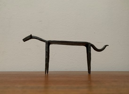 Mid-Century Wrought Iron Animal Sculpture-UAH-1180627