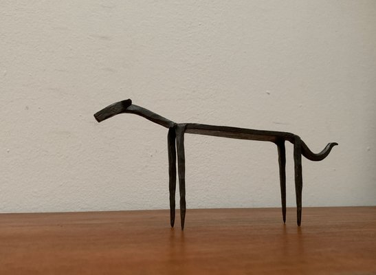 Mid-Century Wrought Iron Animal Sculpture-UAH-1180627