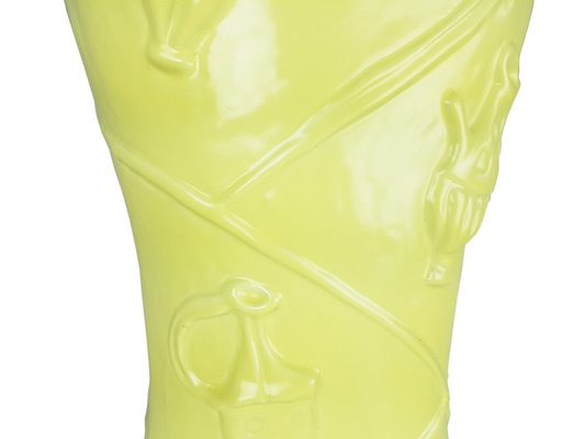 Mid-Century Yellow Ceramic Umbrella Stand by Antonia Campi for S.C.I. Laveno, 1949-RD-1820910