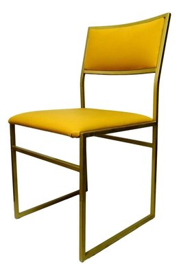 Mid-Century Yellow Dining Chair, 1970s-FIP-778663