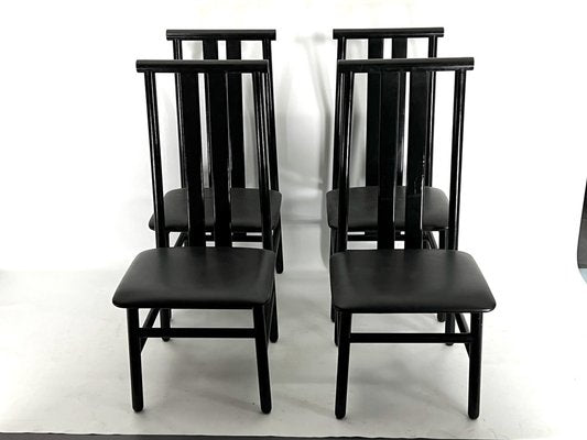 Mid-Century Zea Dining Chairs by Annig Sarian for T70, Italy, 1980s, Set of 4-OT-1724095