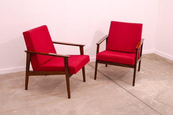 Midcentury Armchairs by Jaroslav Šmídek for Ton, 1970s, Set of 2-HXT-1717923