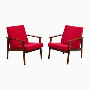 Midcentury Armchairs by Jaroslav Šmídek for Ton, 1970s, Set of 2-HXT-1717923