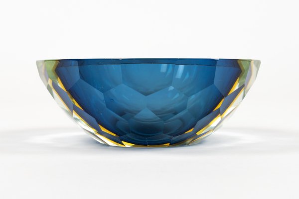 Midcentury Bowl in Murano Glass by Alessandro Mandruzzato, 1970s-LYQ-2024301