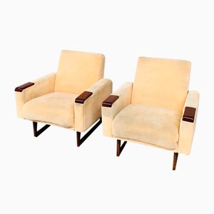 Midcentury Danish Armchairs, 1950s, Set of 2-RQV-1292186