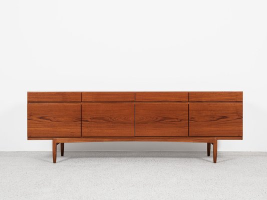 Midcentury Danish FA-66 Sideboard in Teak by Ib Kofod Larsen for Faarup 1960s-MF-2041500