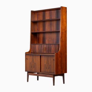 Midcentury Danish Secretaire with Book Shelf in Rosewood by Nexø, 1964-ZGQ-2038146