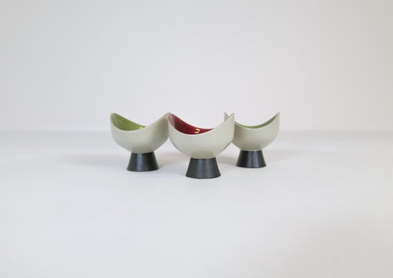 Midcentury Modern Bahia Bowls by Carl-Harry Stålhane for Rörstrand Sweden, Set of 3-UYK-1256826