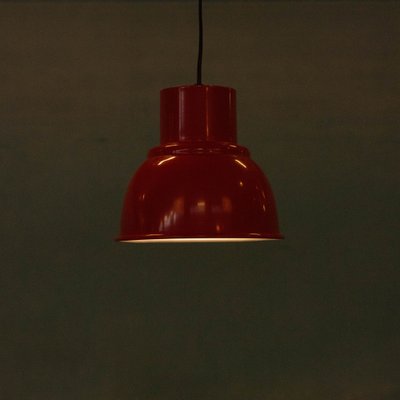 Midcentury Red Hanging Lamp, 1970s-HGA-1812865