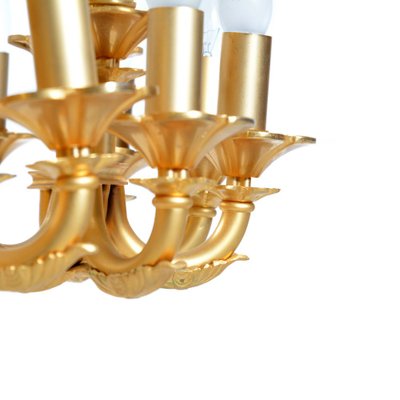 Middle Eastern 24-Light Chandelier in Brass, 1950s-UL-946554