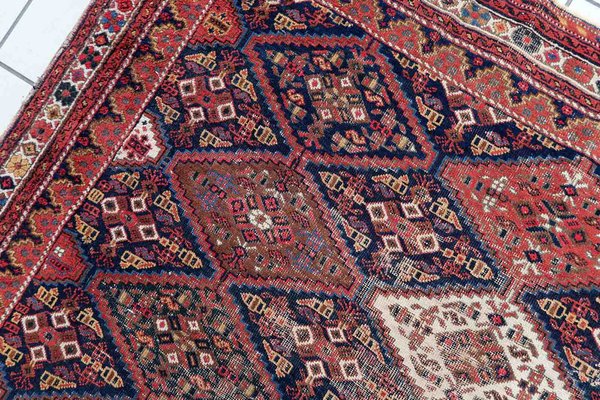 Middle Eastern Afshar Rug, 1910s-JZV-1447367