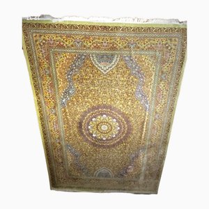 Middle Eastern Gohum Silk Palace Rug by Mohammad Chamshidy-TCS-1759608