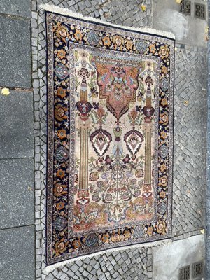 Middle Eastern Hand-Knotted Prayer Rug-CZ-1725254