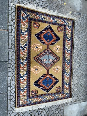 Middle Eastern Hand-Knotted Rug-CZ-1725273