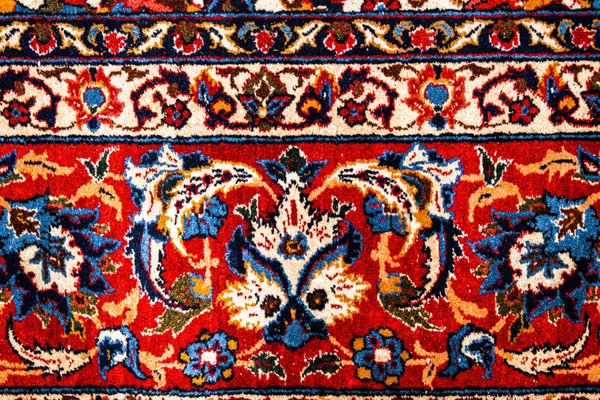 Middle Eastern Hand-Knotted Rug, 1900s-VLO-1354684