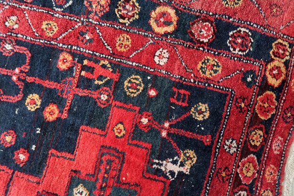 Middle Eastern Handmade Hamadan Rug, 1930s-JZV-1725679