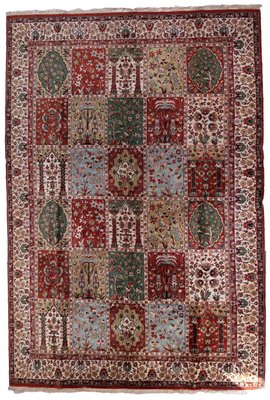 Middle Eastern Qum Rug, 1970s-JZV-1377255