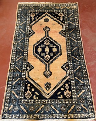 Middle Eastern Rug with Blue Decoration-HPU-906337