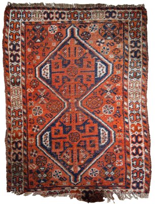 Middle Eastern Shiraz Rug, 1900s-JZV-1160186