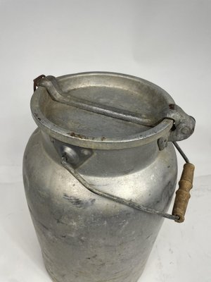 Milk Bin in Aluminum, 1950s-GKM-1780328