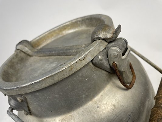 Milk Bin in Aluminum, 1950s-GKM-1780328