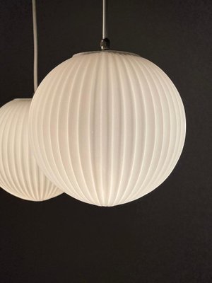 Milk Glass Pendant Lamp by Louis Kalff for Philips, 1960s-UCH-1313758