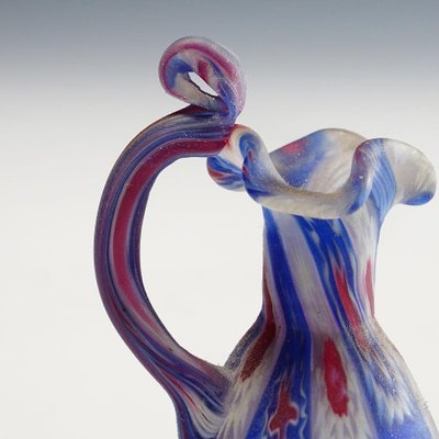 Millefiori Murano Glass Pitcher from Vetreria Fratelli Toso, 1910s-KJP-1410531