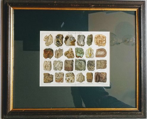 Minerals and Rocks. Encyclopedic Graphics, Germany, Chromolithograph-FSD-1121857