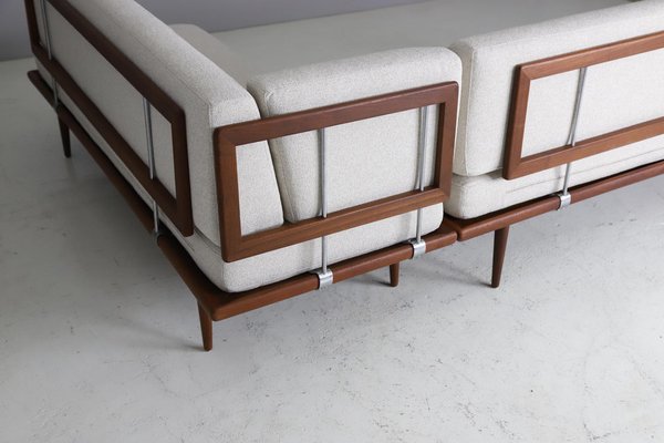 Minerva Corner Sofa by Peter Hvidt & Orla Mølgaard-Nielsen, 1950s-DXL-1750898