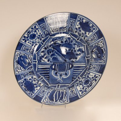 Ming Edo Arita Dish in Blue and White Porcelain, 1680s-GOE-1800627