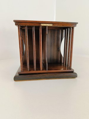 Miniature Brown Bookcase, 1890s-ZCH-1818146