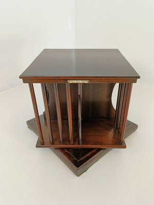 Miniature Brown Bookcase, 1890s-ZCH-1818146