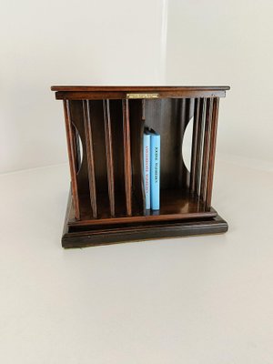 Miniature Brown Bookcase, 1890s-ZCH-1818146