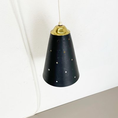 Minimalist Adjustable Brass Wall Hanging Light, Italy, 1960s-QZ-1407782