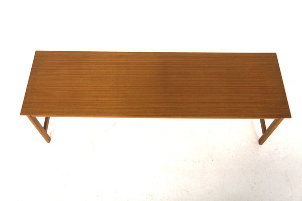 Minimalist Bench in Teak, Sweden, 1960s-GEK-1751653