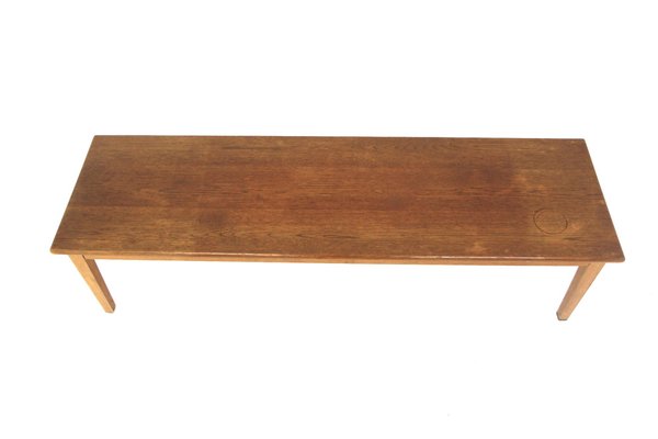 Minimalist Bench in Teak, Sweden, 1960s-GEK-1761820