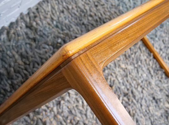 Minimalist Coffee Table in Teak, Denmark, 1960s-QFD-1063869