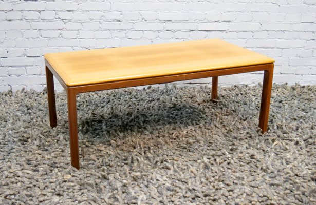 Minimalist Coffee Table in Teak, Denmark, 1960s-QFD-1063869